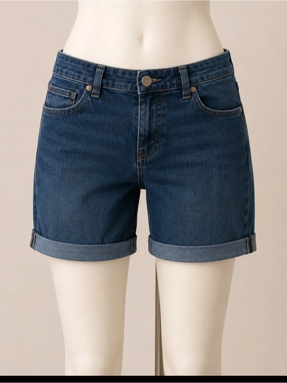 Circo Gray Kids' Denim Roll-Cuff Shorts